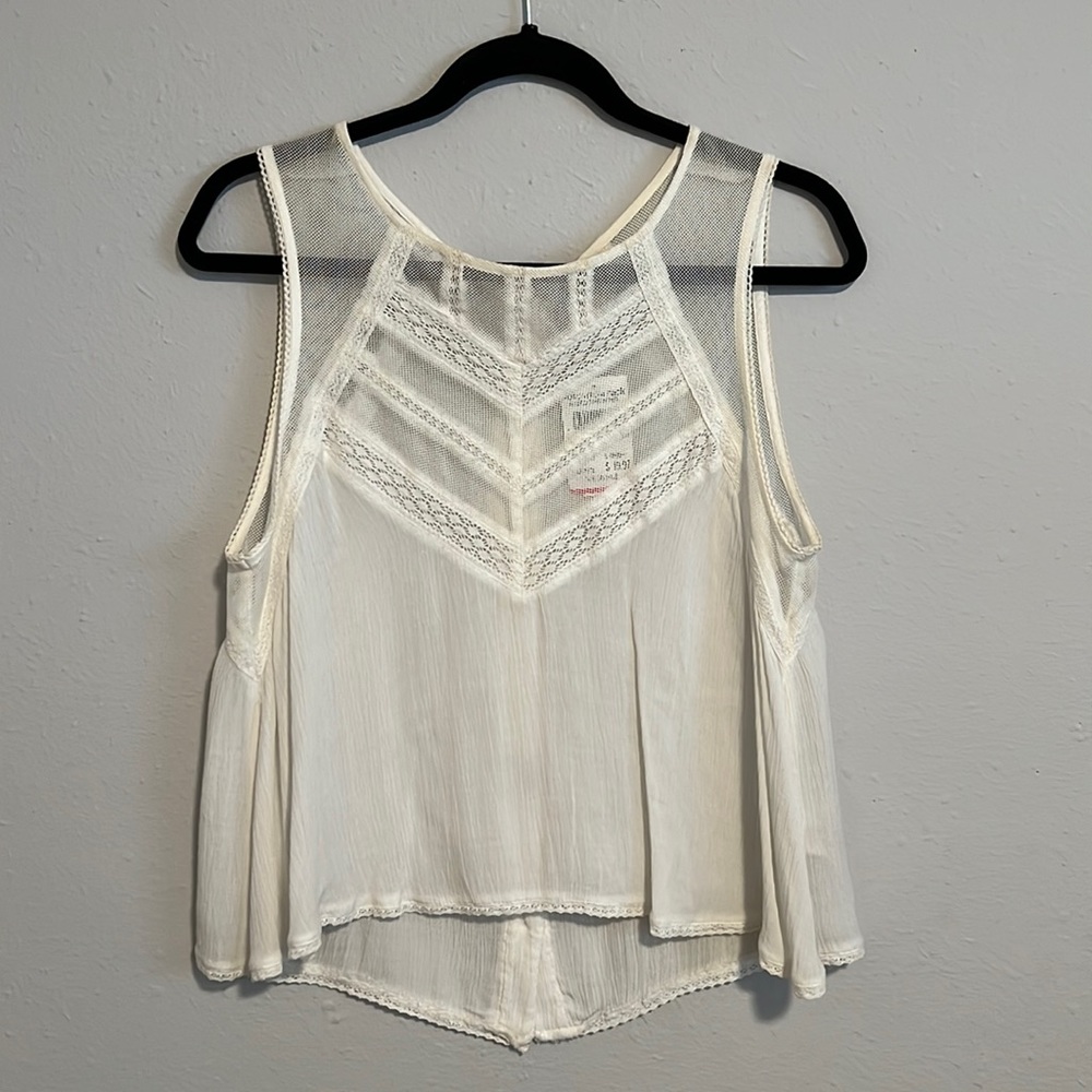 Free People Button Tank